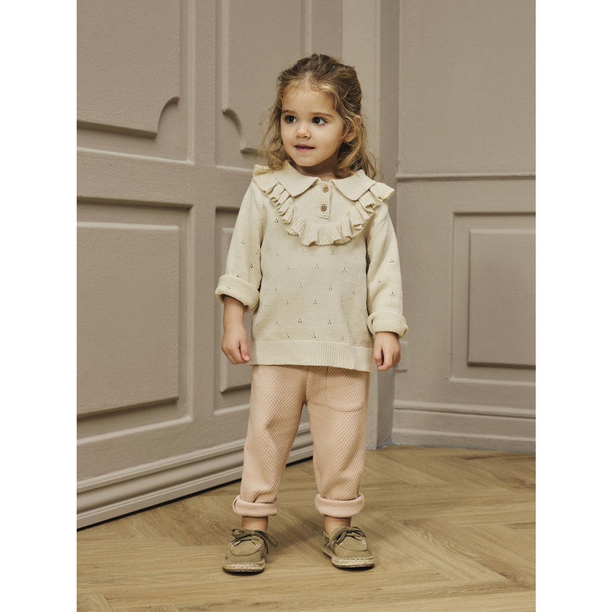 Lil'Atelier Turtledove Nmfnakita Ls Loose Strikk Lil