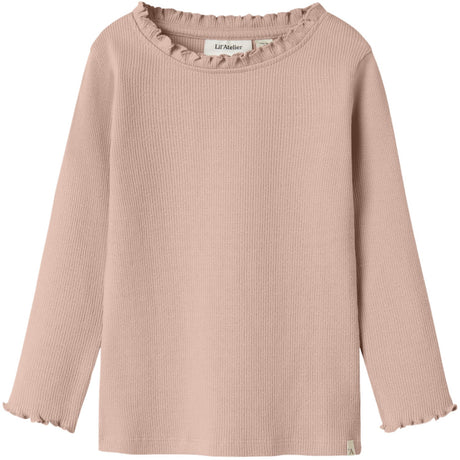Lil'Atelier Cameo Rose Nmfnora Ls Slim Topp Lil
