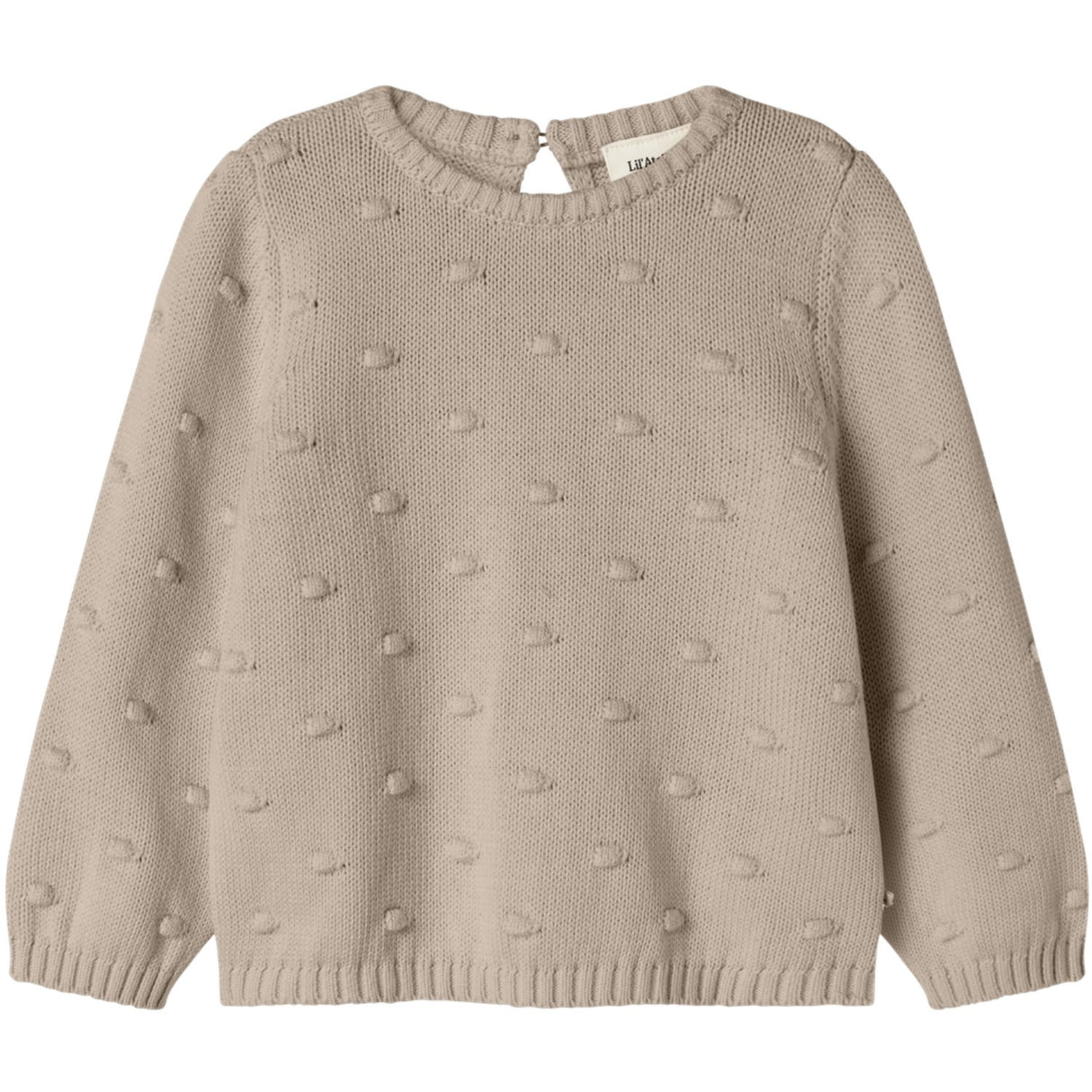 Lil'Atelier Oxford Tan Nmngable Ls Loose Strikk Lil