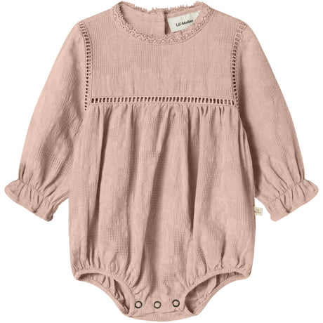 Lil'Atelier Cameo Rose Nbfofira Ls Loose Skjorte Body Lil
