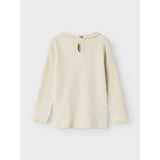 Lil'Atelier Turtledove Nmfosanne Ls Slim Topp Lil