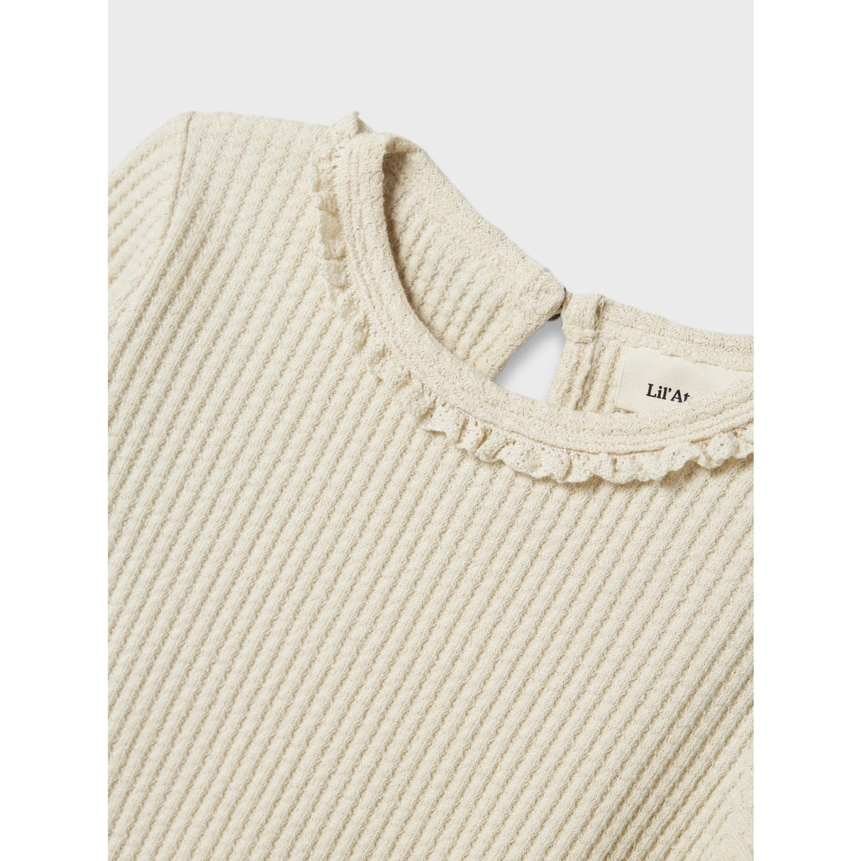 Lil'Atelier Turtledove Nmfosanne Ls Slim Topp Lil