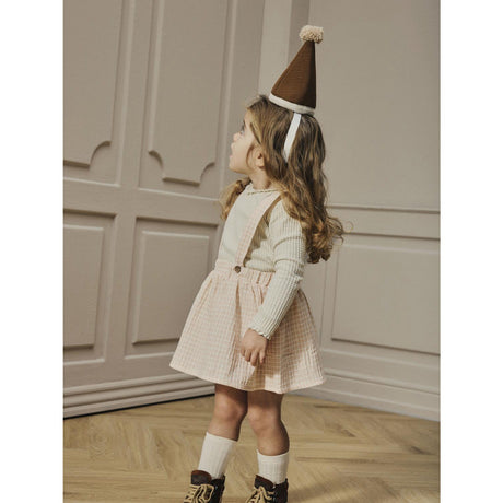 Lil'Atelier Turtledove Nmfosanne Ls Slim Topp Lil