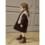 Lil'Atelier Hot Chocolate Nmfobert Loose Ls Cord Kjole 4122-Hg Lil