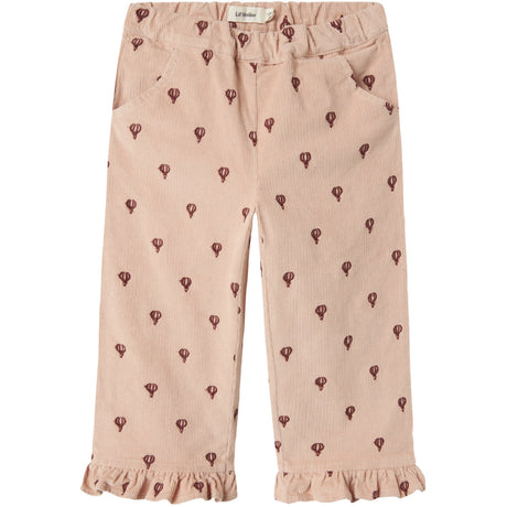 Lil'Atelier Cameo Rose Emb Nmfnelly Cord Straight Pant 4945-Hc Lil