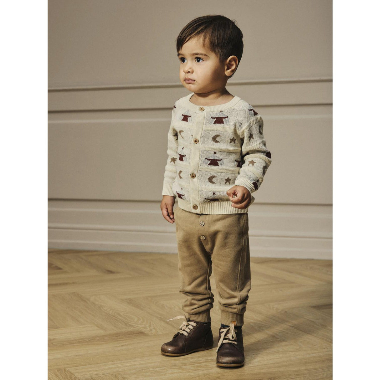 Lil'Atelier Turtledove Nbmlamai Ls Strikk Card Lil