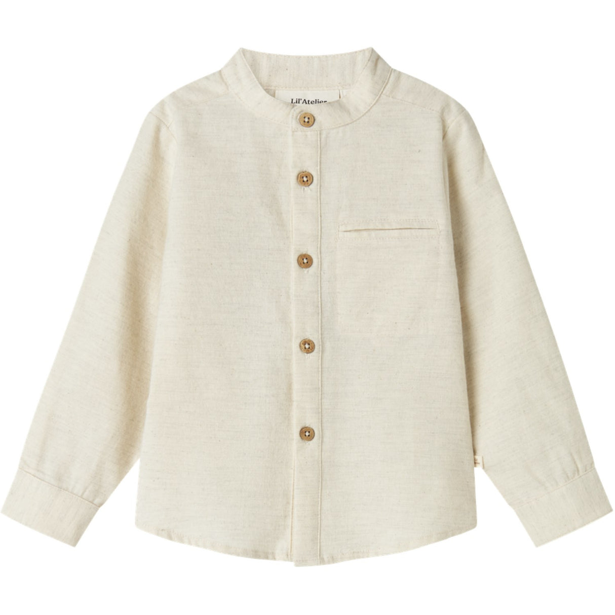 Lil'Atelier Turtledove Nmmotto Ls Skjorte Lil
