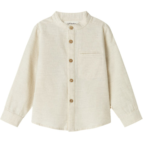 Lil'Atelier Turtledove Nmmotto Ls Skjorte Lil