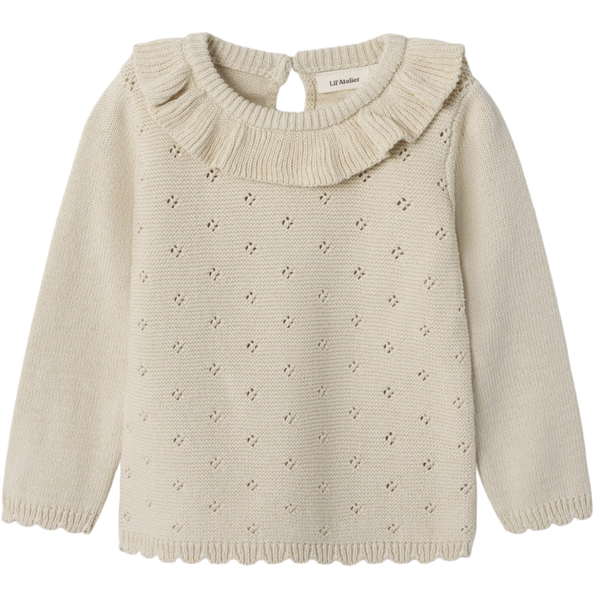 Lil'Atelier Turtledove Nmflaguna Ls Strikk Lil Noos