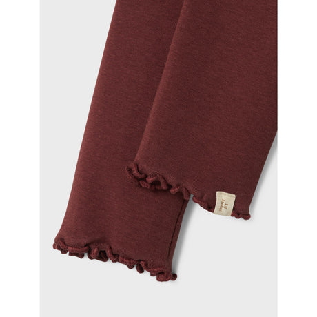 Lil'Atelier Hot Chocolate Nmfgayo Fia Slim Leggings Lil