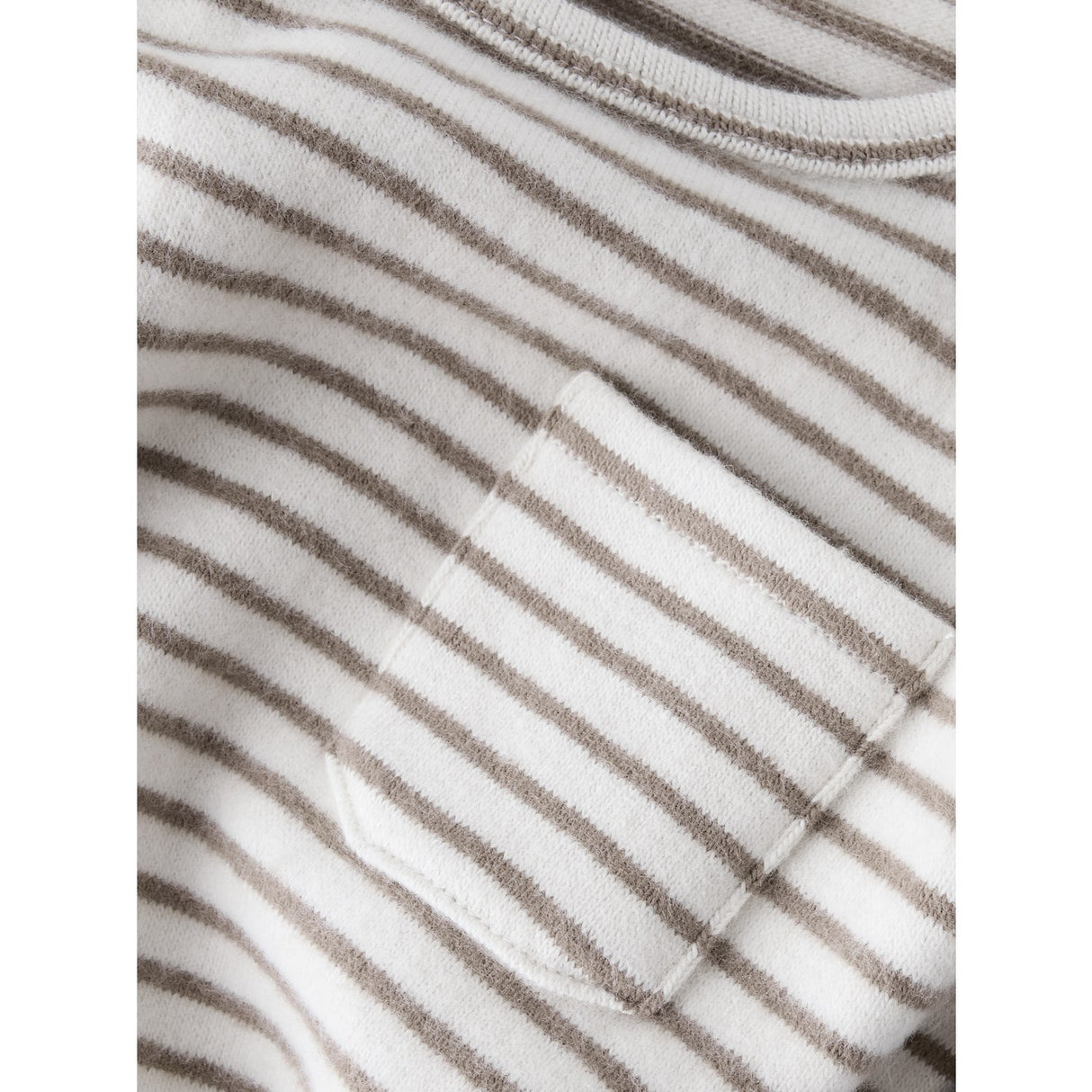 Lil'Atelier Turtledove Sepia Tint Nmmthoro Jen Ls Slim Topp Lil