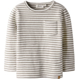 Lil'Atelier Turtledove Sepia Tint Nmmthoro Jen Ls Slim Topp Lil