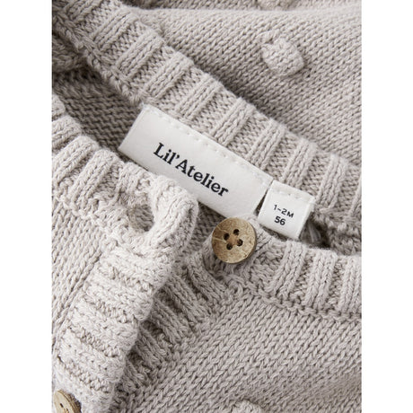 Lil'Atelier Oxford Tan Nbngable Ls Strikk Card Lil