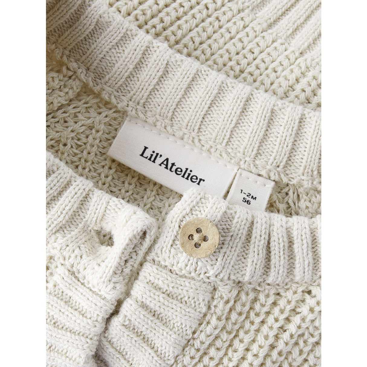 Lil'Atelier Turtledove Nbfemlen Len Ls Strikk Card Lil