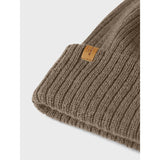 Lil'Atelier Shitake Nmnnanson Strikk Hat1 Lil