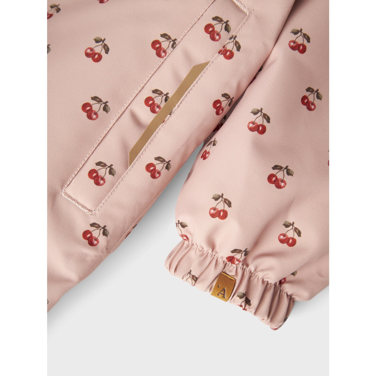 Lil'Atelier Misty Rose Cherry Nmflasnow10 Flydress Aop Fo Lil