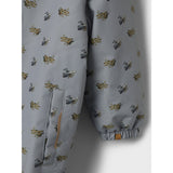 Lil'Atelier Ultimate Grey Airplanes Nmmlasnow10 Flydress Aop Fo Lil