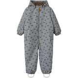 Lil'Atelier Ultimate Grey Airplanes Nmmlasnow10 Flydress Aop Fo Lil