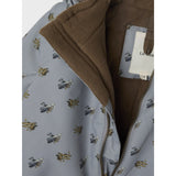 Lil'Atelier Ultimate Grey Airplanes Nmmlasnow10 Flydress Aop Fo Lil