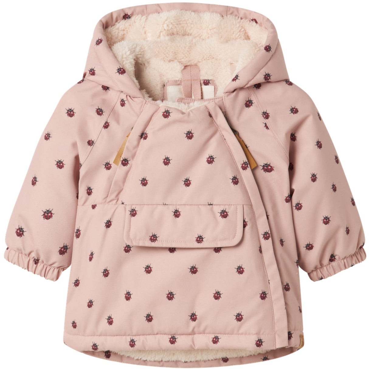 Lil'Atelier Misty Rose Ladybug Nbflasnow05 Jkt Aop Fo Lil