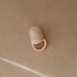 Mushie Blush Silikon Fresh Food Feeder 2-pack