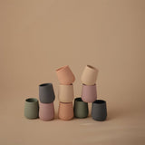 Mushie Blush ​Silicone Starter Kopp