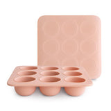 Mushie Blush ​​Baby Food Freezer Tray