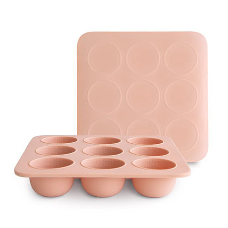 Mushie Blush ​​Baby Food Freezer Tray