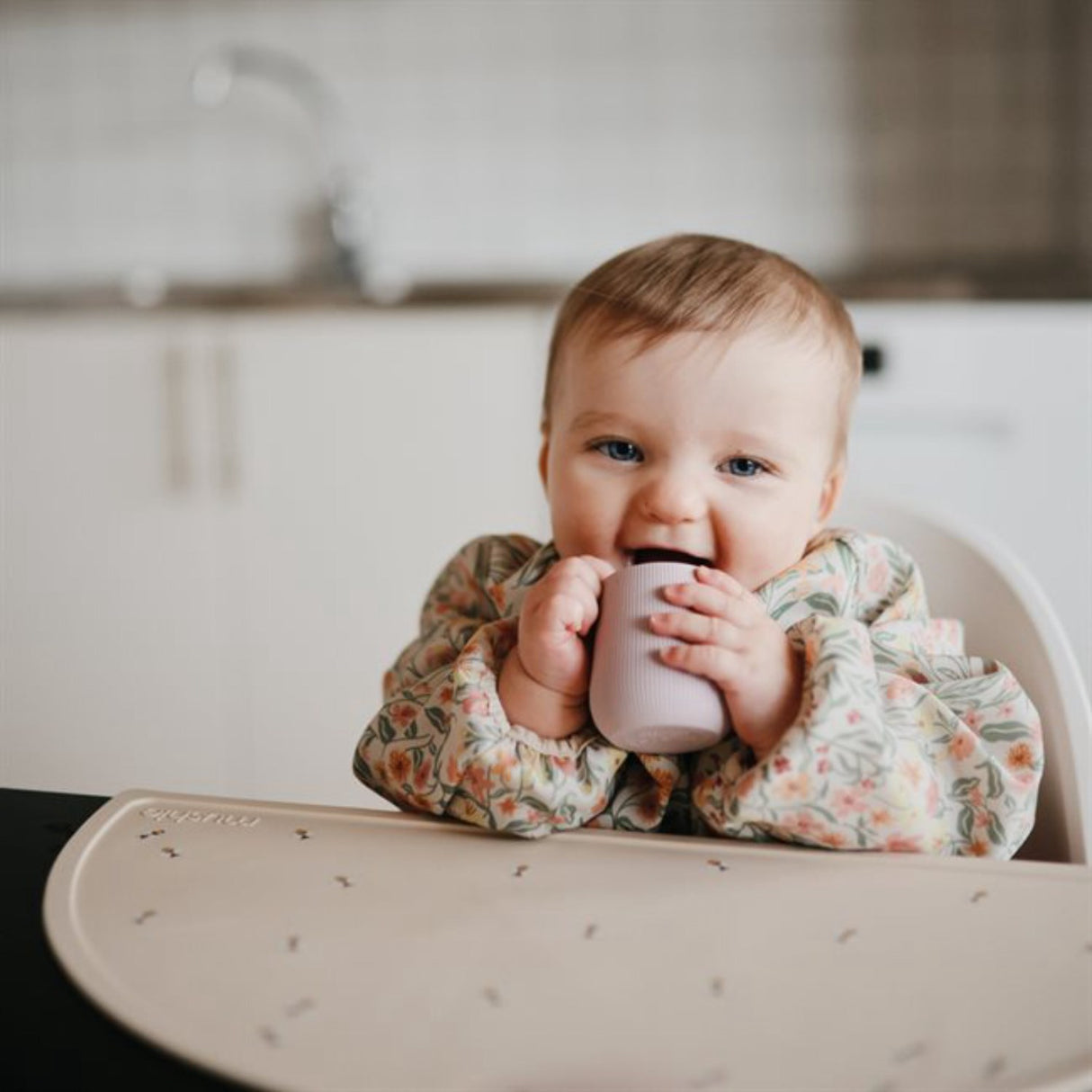 Mushie Blush ​Silicone Starter Kopp