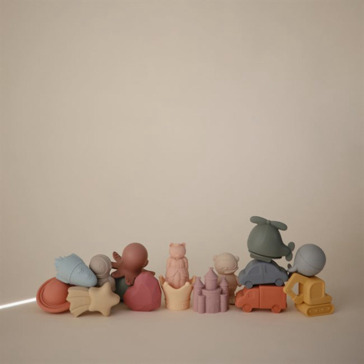 Mushie Princess Bath Play Sett 4-Pakke