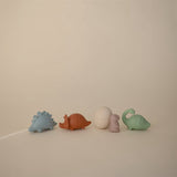 Mushie Dino Mold Free Bath Play Sett 5-Pack