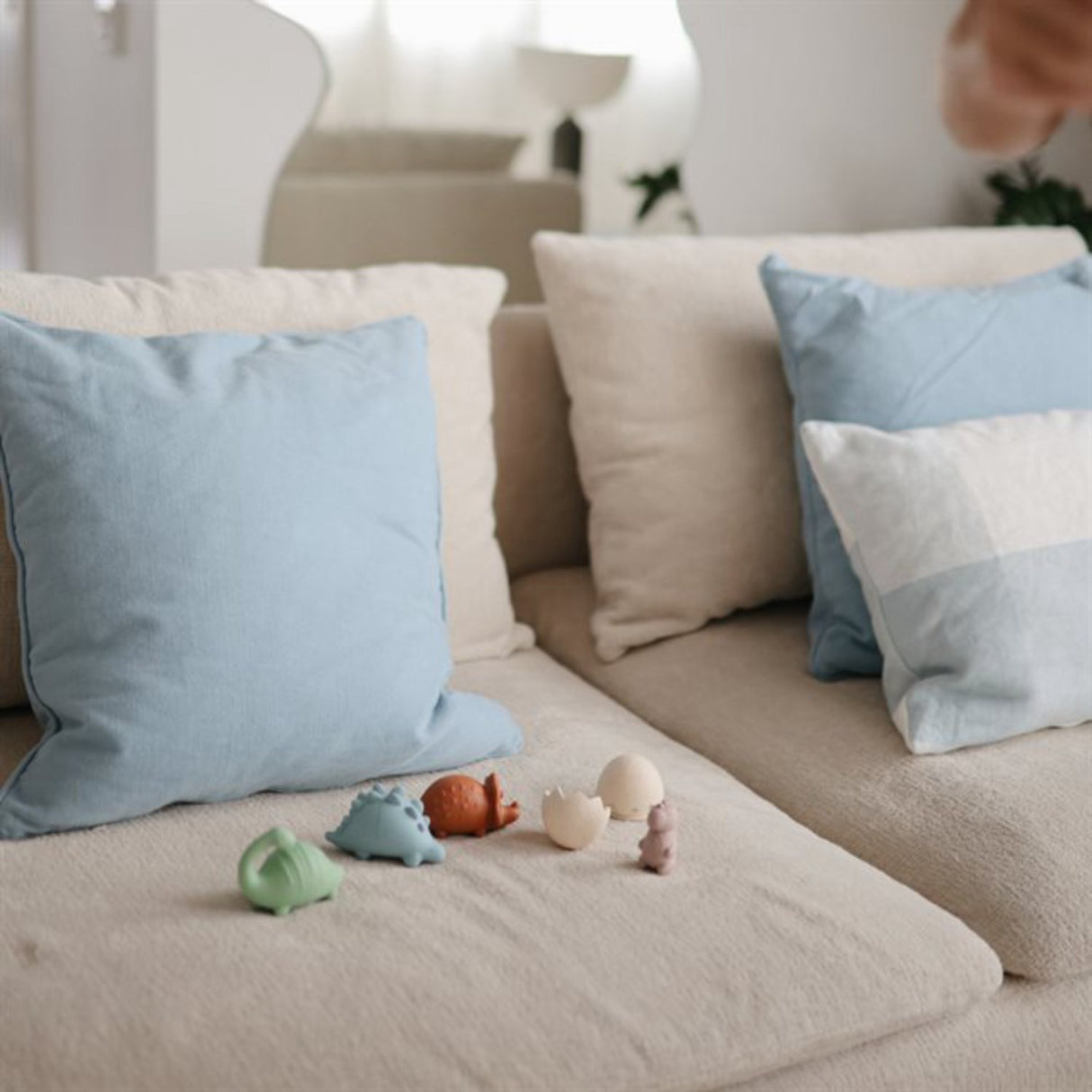 Mushie Dino Mold Free Bath Play Sett 5-Pack