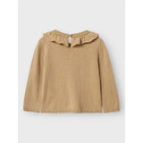 Lil'Atelier Safari Melange Nmfnalio Ls Strikk Lil