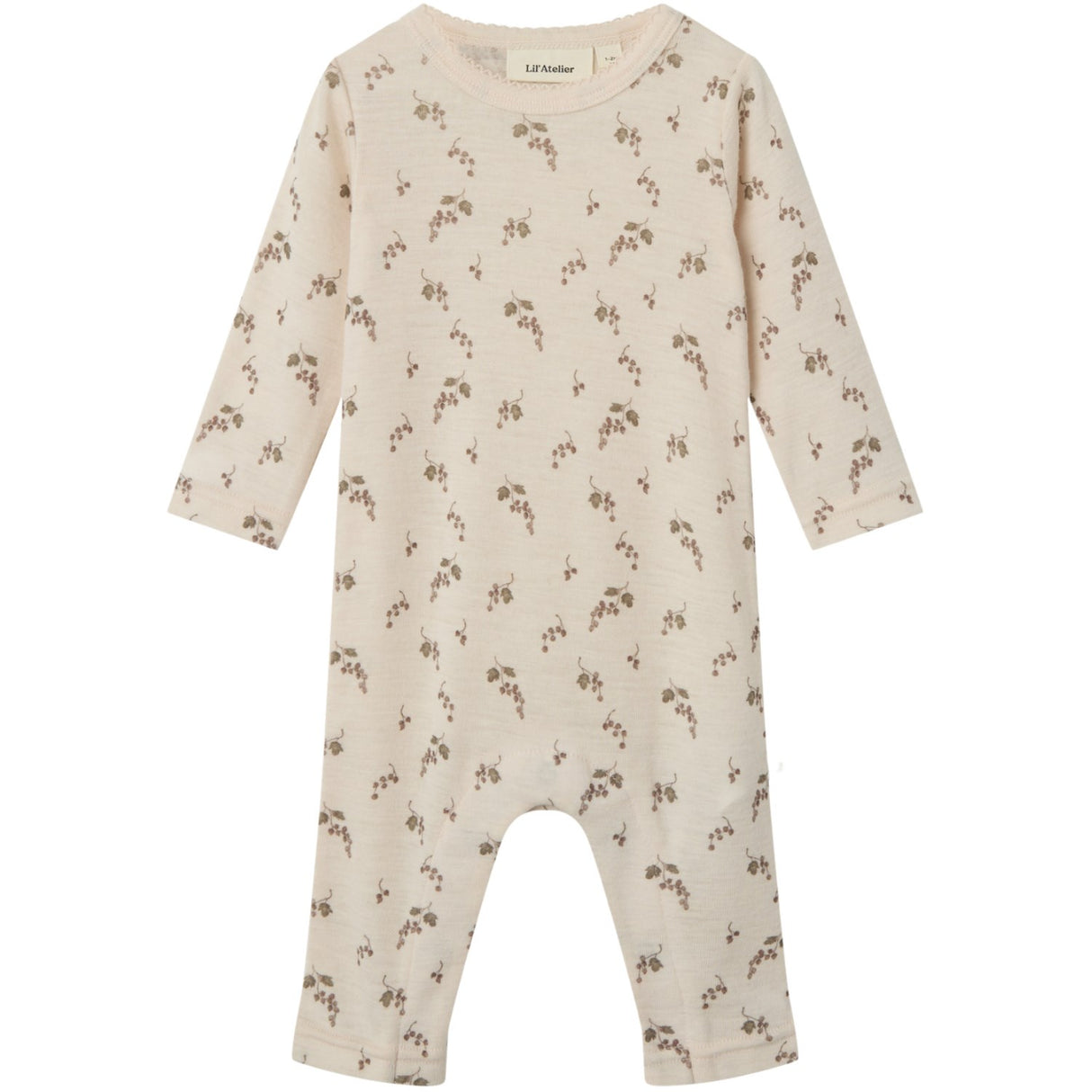 Lil'Atelier Morganite Berry Nbfnoel Nia Ull Ls Slim Drakt Lil