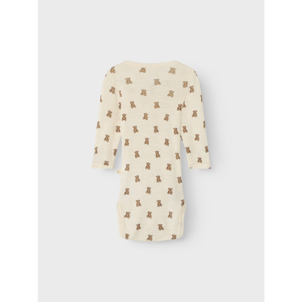 Lil'Atelier Turtledove Melange Nbnnalu Wo/Mo Ls Slim Omslags Body Lil