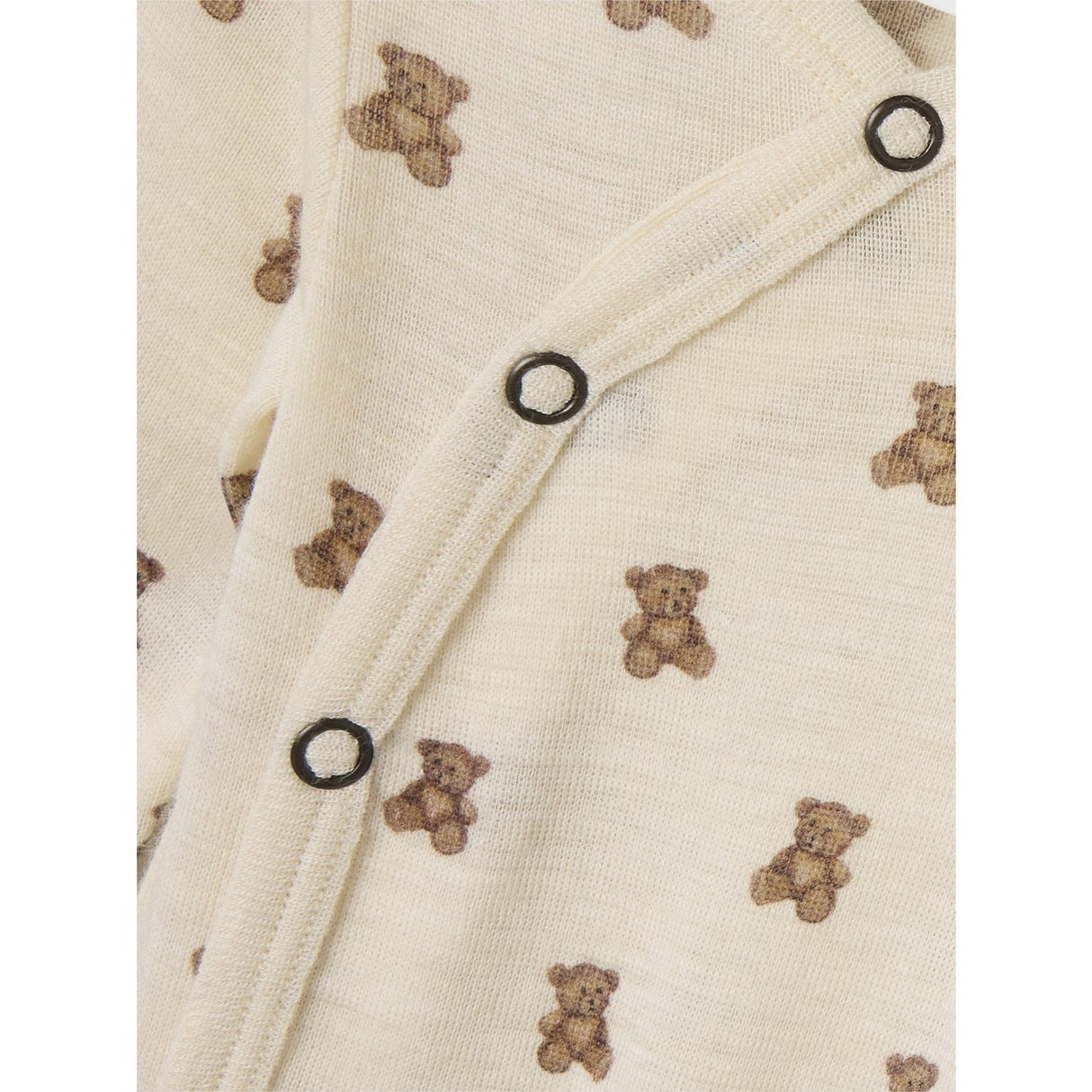 Lil'Atelier Turtledove Melange Nbnnalu Wo/Mo Ls Slim Omslags Body Lil