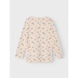 Lil'Atelier Morganite Berry Nmfnoel Nia Ull Ls Slim Topp Lil