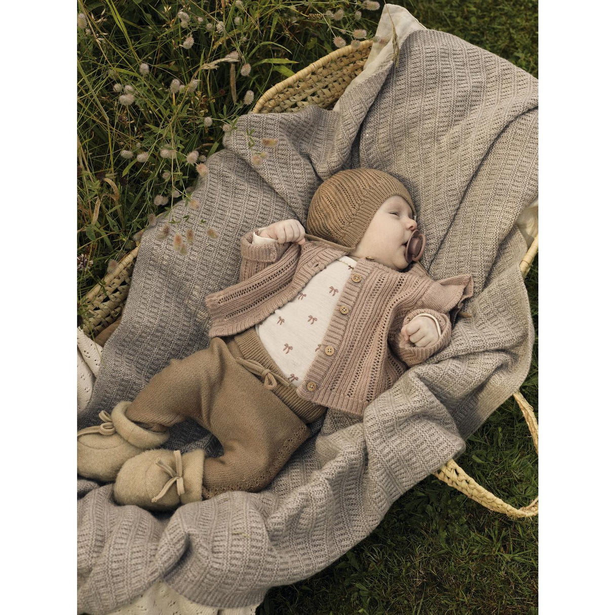 Lil'Atelier Roebuck Nbfnomo Ls Strikk Card Lil