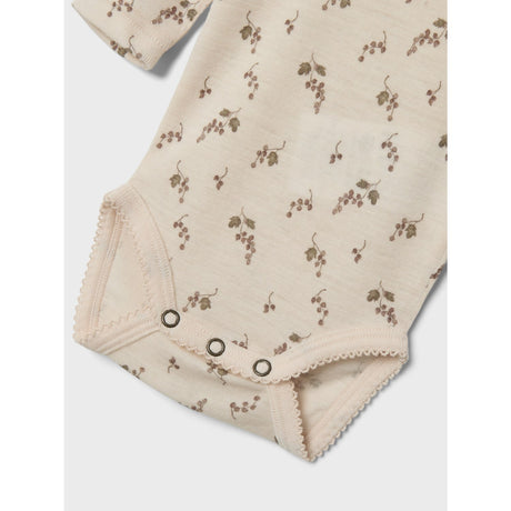 Lil'Atelier Morganite Berry Nbfnoel Nia Ull Ls Slim Body Lil Noos