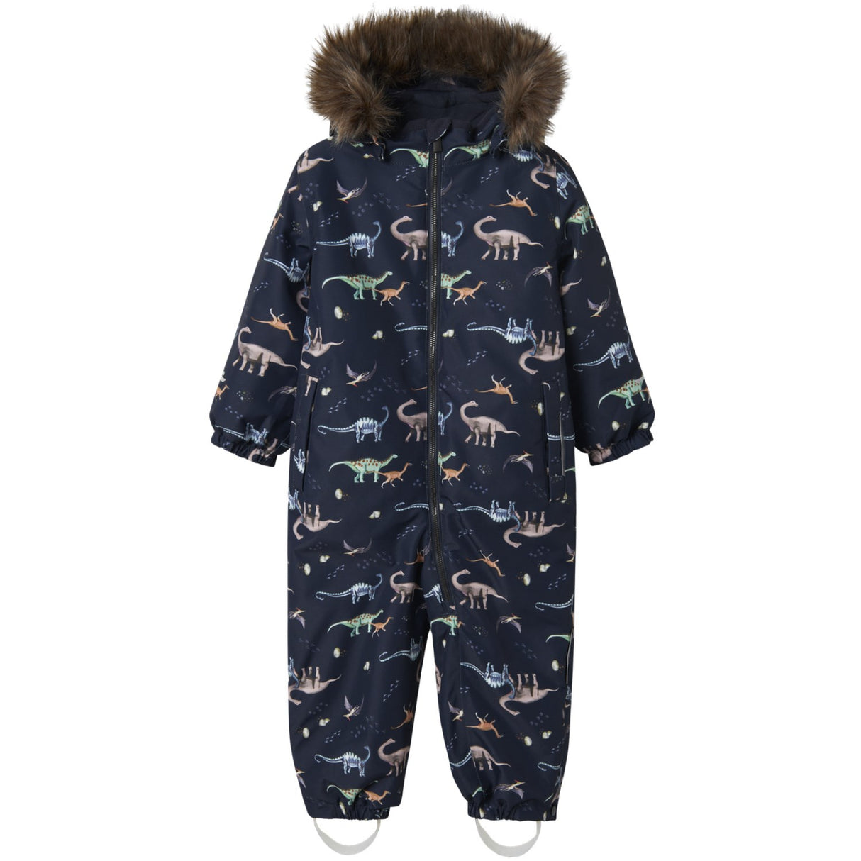 Name It Dark Sapphire Dino Earth Nmmsnow10 Drakt Aop Fo Noos