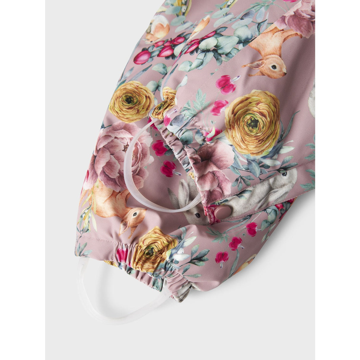 Name It Woodrose Flower Rabbit Nmfsnow10 Drakt Aop Fo Noos