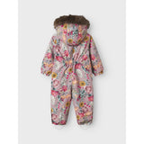 Name It Woodrose Flower Rabbit Nmfsnow10 Drakt Aop Fo Noos