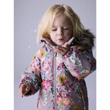 Name It Woodrose Flower Rabbit Nmfsnow10 Drakt Aop Fo Noos