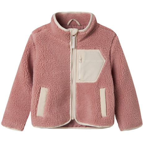 Name It Woodrose Nmnmattia Sherpa Jakke Pb