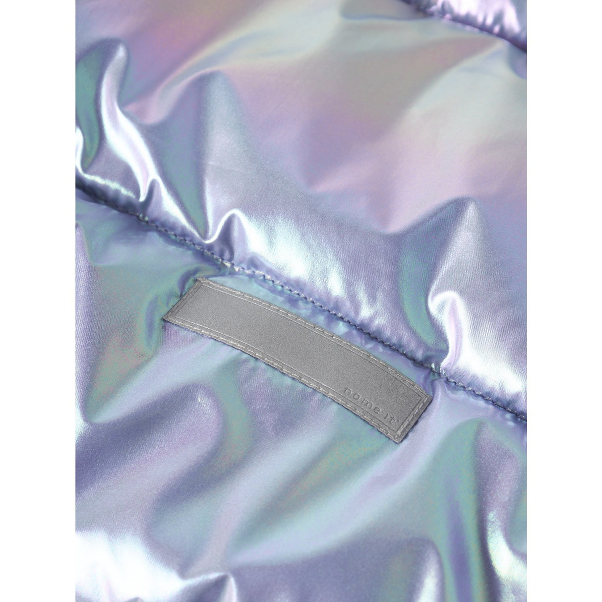 Name It Pastel Lilac Nkfmolina Puffer Jakke Shiny