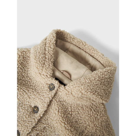 Name It Pure Cashmere Nbnmilo Teddybjørn Jakke