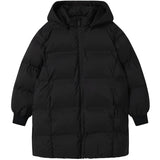 Name It Black Nkfmusk Puffer Jakke Long Tb