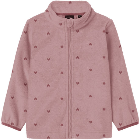Name It Woodrose Nmnspektra Fleece Jakke Aop Fo