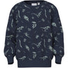 Name It Navy Blazer Dino World Nmmvimo Ls Nreg Aop Sweat Bru