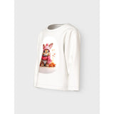 Name It Cloud Dancer Autumn Bunny Nmfvotea Ls Nreg Topp